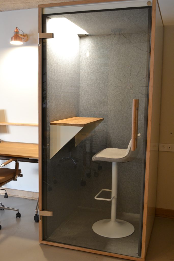 Cabine phonique espace de coworking